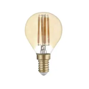 Ampoule LED E14 4W Filament Dimmable G45 - Blanc Chaud 2300K - 3500K