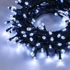 Guirlande LED 220V 10M 100LED IP44, 8 Modes - Blanc Froid