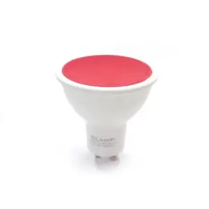 Ampoule LED GU10 7W 220V ROUGE