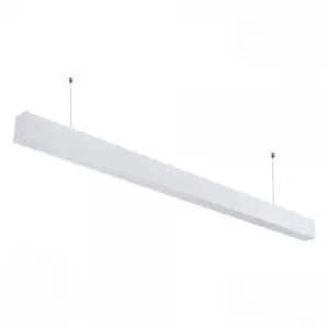 Suspension Linéaire LED 120cm 40W Interconnectable BLANC