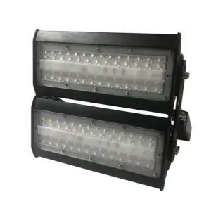 Projecteur LED Industriel 100W IP65 Noir - Blanc Froid 6000K - 8000K