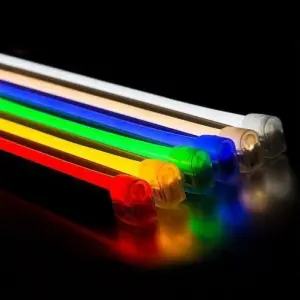 Néon Flexible LED Doré 24V IP65 120LED/m (vendu sur mesure au mètre)