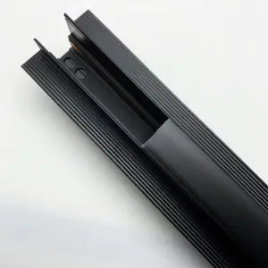 Rail Magnétique Encastré 48V 1m NOIR