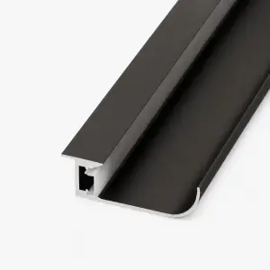 Profilé Aluminium Noir 2m pour Ruban LED