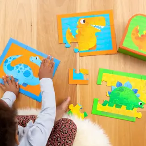 Malette Mon premier puzzle Dinosaures