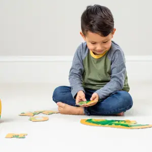 Mini Puzzle Bébé Dinosaure (12 pièces)