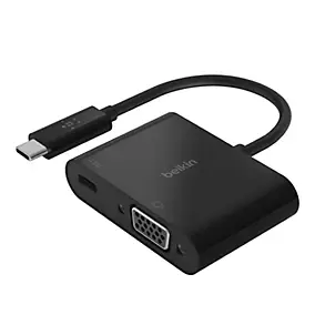 Adaptateur USBC vers VGA 60W PD Belkin noir