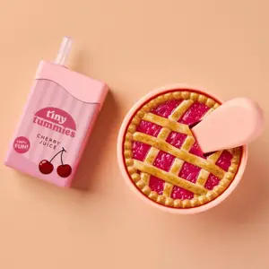 Coffret repas tarte et jus de cerise magiques pour poupée