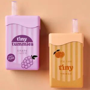 Lot de 2 briques de jus pour poupée