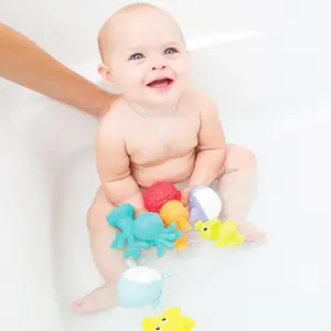 Coffret jouets de bain Aquarium (8 pièces)