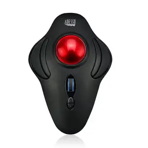 Adesso iMouse T40 souris Bureau Ambidextre RF sans fil Trackball 4800 DPI