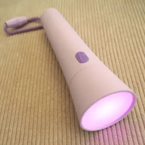 Lampe torche pour enfant lila