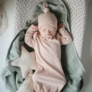 Cape de bain en coton bio Moss
