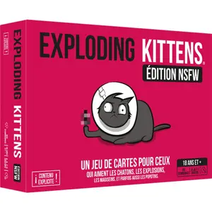 Exploding Kittens : NSFW Edition - version rose