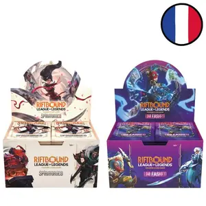Pack 2 Displays de 24 boosters Riftbound : Armes Spirituelles + Déchaînement - FR