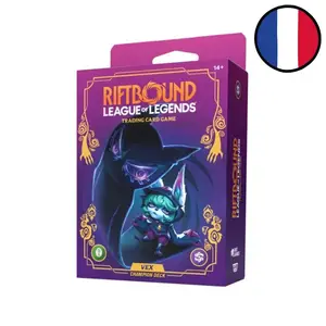 Deck de Champion Riftbound : Déchaînement - Vex - FR