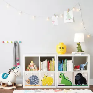 Cube de rangement en tissu Hérisson