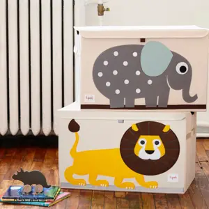 Coffre à jouets Lion