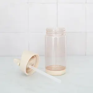Gourde en plastique recyclé Sable (350 ml)