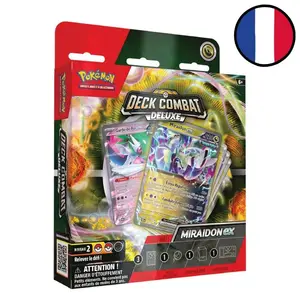 Deck Combat Deluxe Pokémon : Miraidon-ex - FR