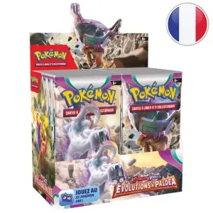 Display de 36 boosters Pokémon : Évolutions à Paldea [EV2] - FR
