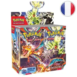 Display de 36 boosters Pokémon : Flammes Obsidiennes [EV3] - FR