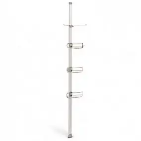 Étagère de douche d'angle en aluminium extensible SimpleHuman