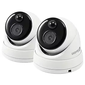 Kit supplémentaire de 2 caméras de surveillance 1080p système Swann DVR dôme