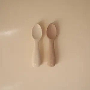 Lot de 2 cuillères bébé Natural-Shifting sand