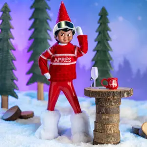 Tenue de lutin de Noël après-ski MagiFreez