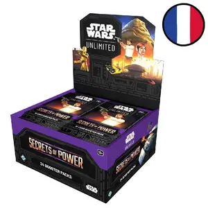 Boîte de 24 Boosters Secrets du Pouvoir - Star Wars Unlimited FR