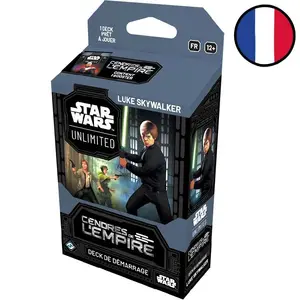 Deck de démarrage Luke Skywalker Cendres de l'Empire - Star Wars Unlimited FR