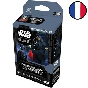 Deck de démarrage Empereur Palpatine Cendres de l'Empire - Star Wars Unlimited FR