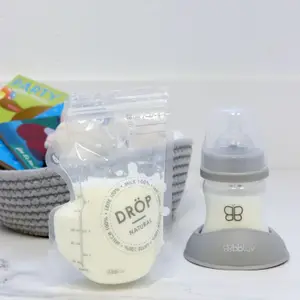 Lot de 50 sacs de conservation du lait maternel Dröp