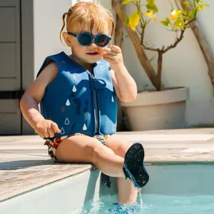 Gilet de natation Näj Navy (18-36 mois)