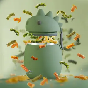 Boîte repas isotherme Bestie Foodie Dinosaure (600 ml)