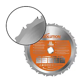 Lame de scie circulaire multimatériaux Evolution ø185x20mm 16 dents