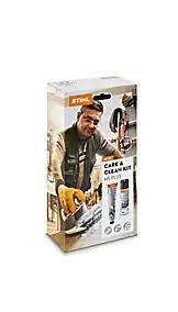 Kit de nettoyage et d'entretien Stihl Care & Clean HS Plus pour taille-haies et taille-haies sur perche