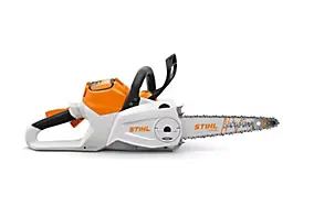 Tronçonneuse sans fil avec batterie 36V - longueur du guide-chaîne 350 mm - poids 3,3 kg - Stihl MSA 200 (vendue sans batterie ni chargeur)