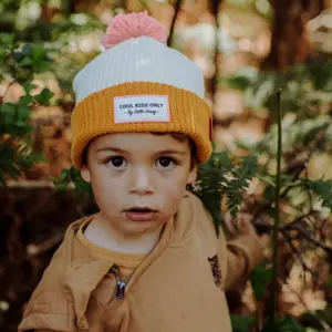 Bonnet Color Block Camel (2-5 ans)