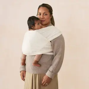 Echarpe de portage Aura Knit Cream