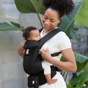 Porte-bébé Omni Deluxe Mesh Onyx Black