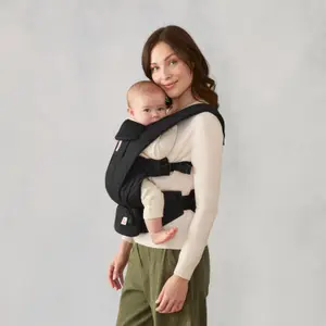 Porte-bébé Omni Deluxe Coton Onyx Black