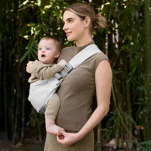 Porte bébé enfant Upsie Sling Pearl Grey