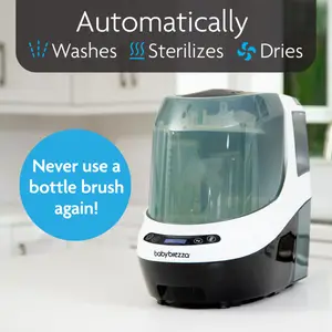 Stérilisateur et sécheur Bottle Washer Pro noir et blanc