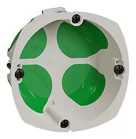 Boîte d'encastrement 1 poste étanche diamètre 67 mm profondeur 40 mm Multifix Air Schneider Electric, 10 pièces