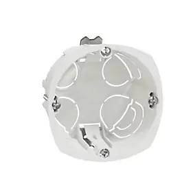 Boîte d'encastrement 1 poste diamètre 67 mm profondeur 40 mm Multifix Schneider Electric, 10 pièces