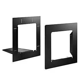 Cadre d'encastrement pour Boite aux lettres Profil+ Noir