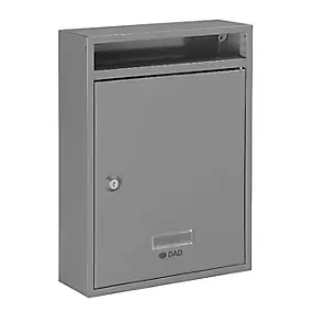 Boîte aux lettres 1 porte Decayeux Norma Gris Ral 7016