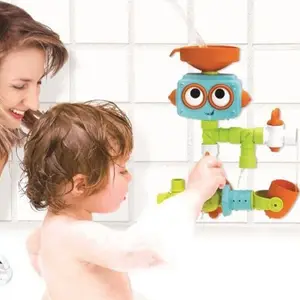 Jouet de bain à ventouse robot Sensory
